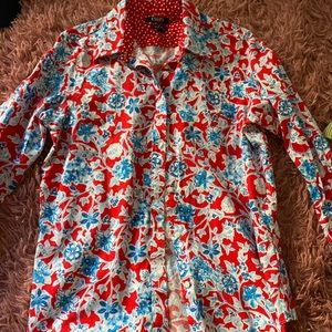 Chaps button down blouse